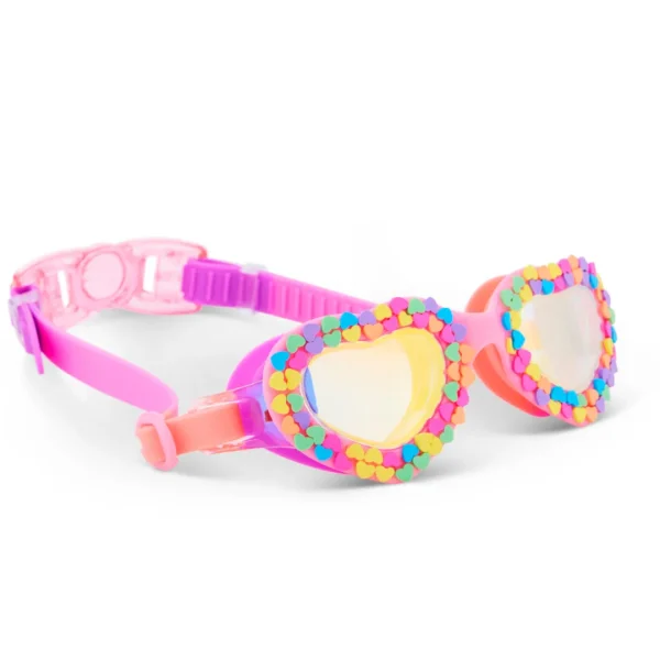 Hot Bling2o Be True Pink Candy Heart Kids' Swim Goggles