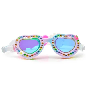 New Bling2o Bright Bouquet of Daisies Kids' Swim Goggles