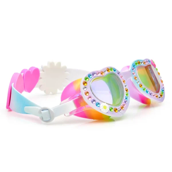 New Bling2o Bright Bouquet of Daisies Kids' Swim Goggles