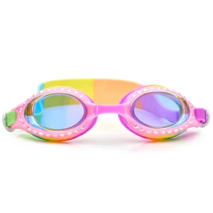 Outlet Bling2o Bubble Bath Pink Bandana Kids' Swim Goggles