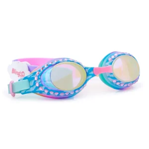 Online Bling2o Cloud Blue Sunny Day Kids' Swim Goggles