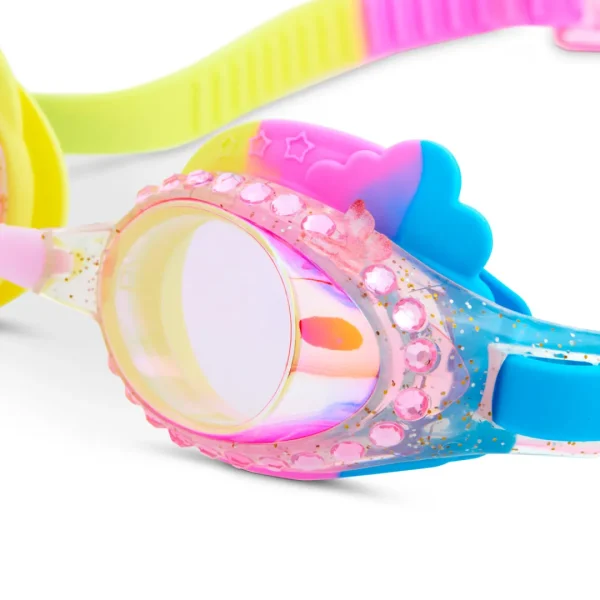 Outlet Bling2o Colorful Clouds Rainbow Girl Kids' Swim Goggles