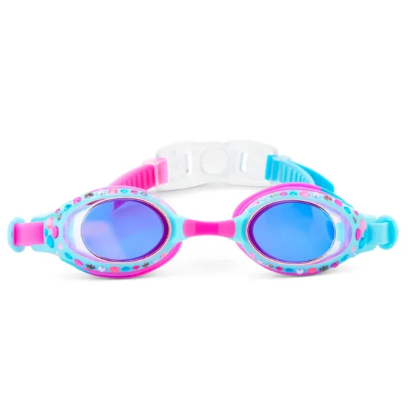 New Bling2o Crystal Violet Glimmering Kids' Swim Goggles