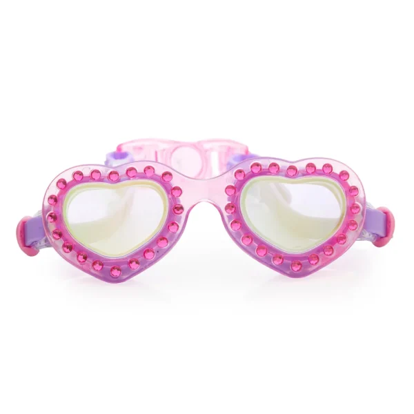 Best Bling2o First Crush Fuchsia Heart Throb Kids' Swim Goggles