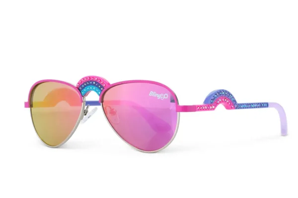 Online Bling2o Fuchsia Flares Ibiza Beach Kids' Sunglasses