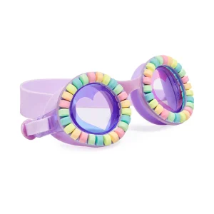 New Bling2o Lovely Lilac Pool Jewel Kids' Swim Goggles