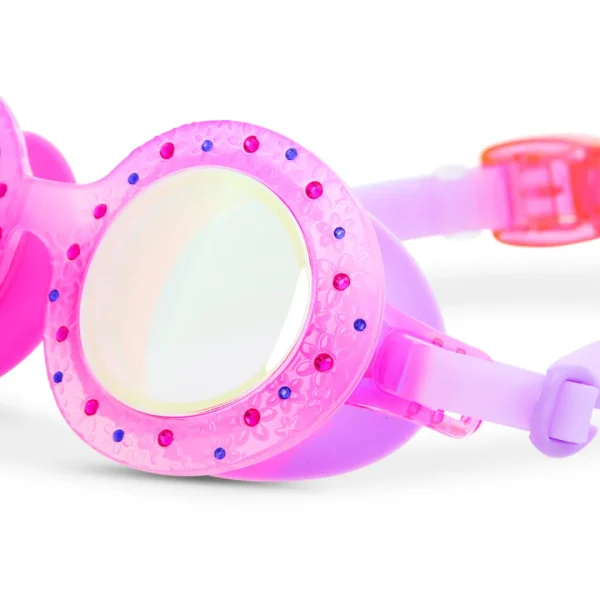 Hot Bling2o Morning Magenta Budding Flowers Girl Kids' Swim Goggles