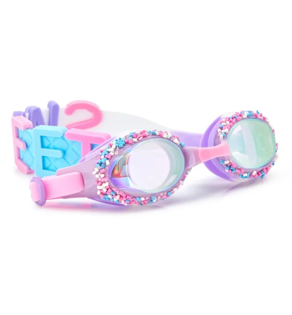 Clearance Bling2o Non-Pareils Purple Funfetti Kids' Swim Goggles