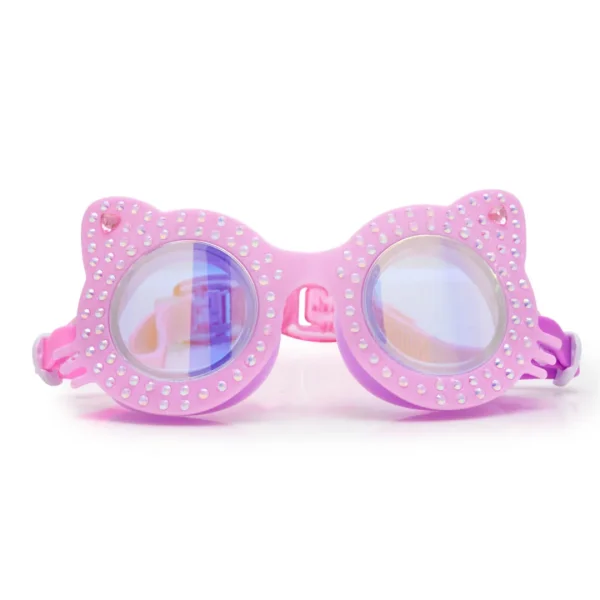 Fashion Bling2o Paw Print Pink Kitten Kids' Swim Goggles