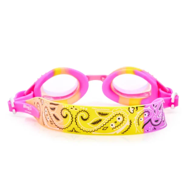 Hot Bling2o Peachie Pink Bandana Kids' Swim Goggles