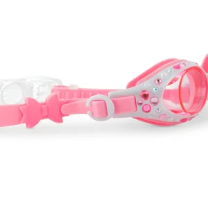 Outlet Bling2o Pearl White Beautiful Bows Girl Kids' Swim Goggles