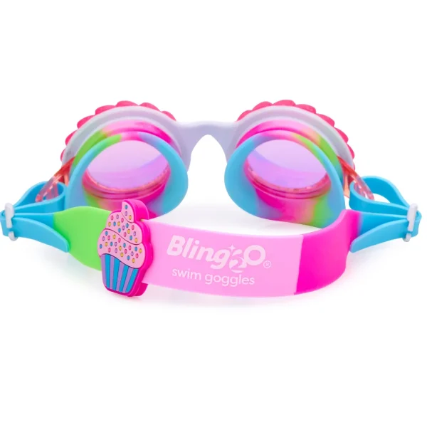 New Bling2o Pink Sugar Bake Off Kids' Swim Goggles