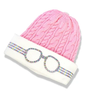 Sale Bling2o Powder Pink Knit Kids' Beanie Hat