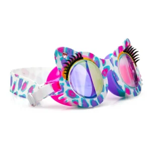 Fashion Bling2o Purple Patches Savvy Cat Kids' Swim Goggles