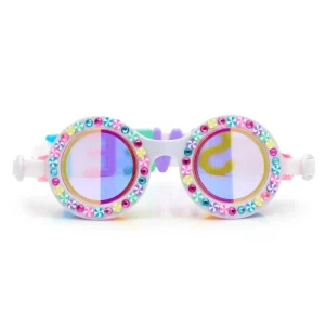 Best Bling2o Rainbow Ribbons Bright Stripes Kids' Swim Goggles