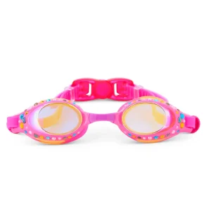 New Bling2o Tropical Tanzanite Glimmering Kids' Swim Goggles